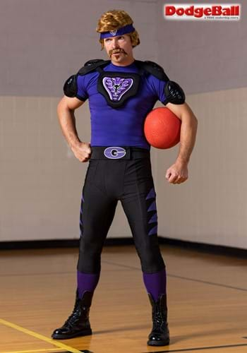 Adult Dodgeball Purple Cobra Costume-0