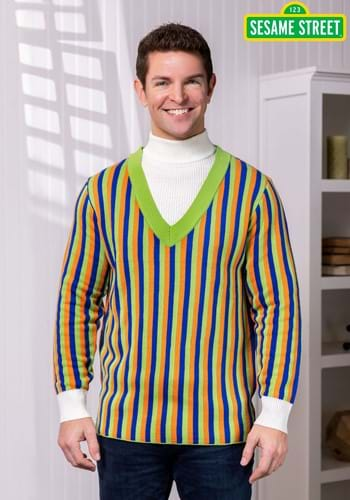 Adult Sesame Street Bert Cosplay Knit Sweater