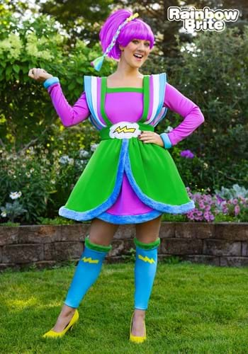 Adult Stormy Rainbow Brite Costume