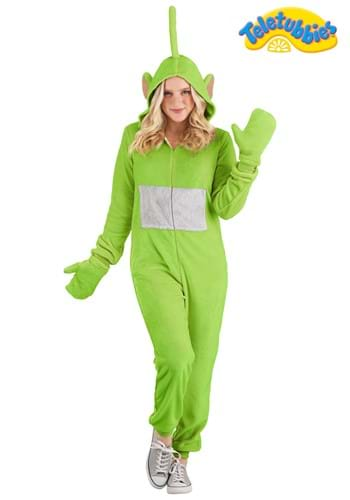 Adult Teletubbies Dipsy Jumpsuit Costume