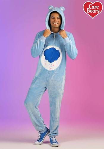 Adult's Grumpy Bear Care Bear Onesie-2