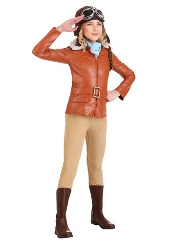 Deluxe Girl's Amelia Earhart Costume