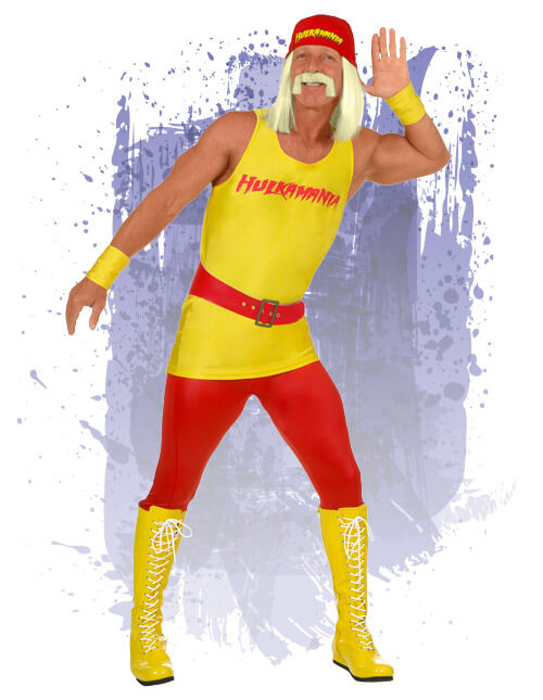 Adult Hulk Hogan Costume