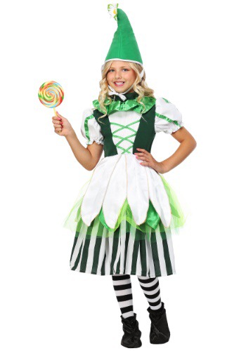 Kids Deluxe Girl Munchkin Costume