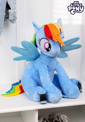 Kids Rainbow Dash Plush Backpack