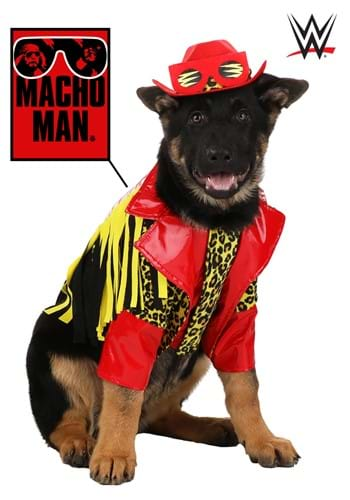 Macho Man Pet Costume