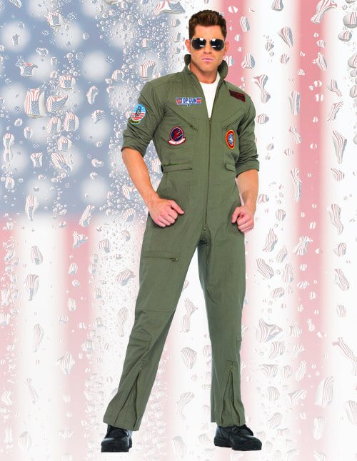 Mens Top Gun Flight Suit