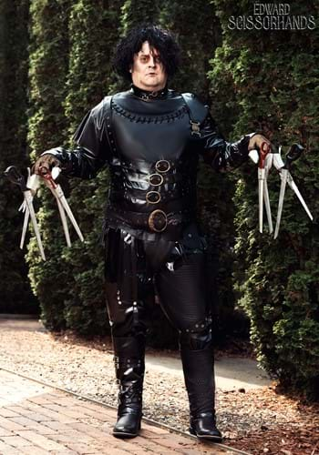 Plus Size Authentic Edward Scissorhands Costume-update