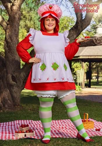 Plus Size Classic Strawberry Shortcake Costume