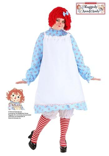 Plus Size Exclusive Raggedy Ann Costume