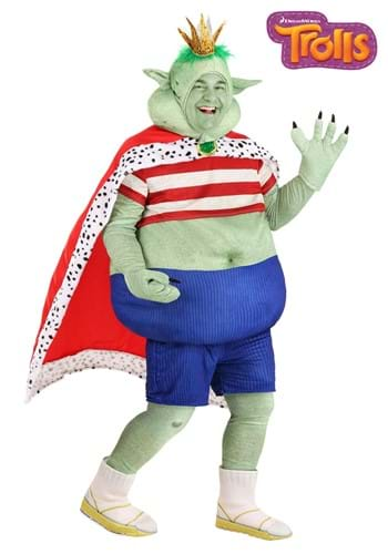 Plus Size Prince Gristle Trolls Costume