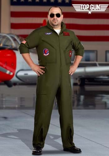 Plus Size Top Gun Flight Suit