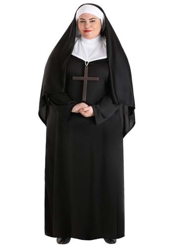 Plus Size Traditional Nun Costume