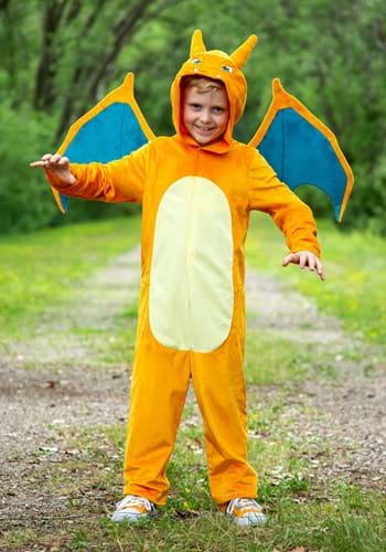 Pokemon Child Charizard Deluxe Costume-2