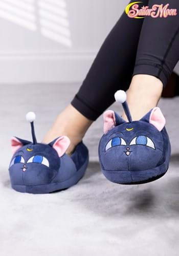 Sailor Moon Luna P 3D Character Adult Slippers