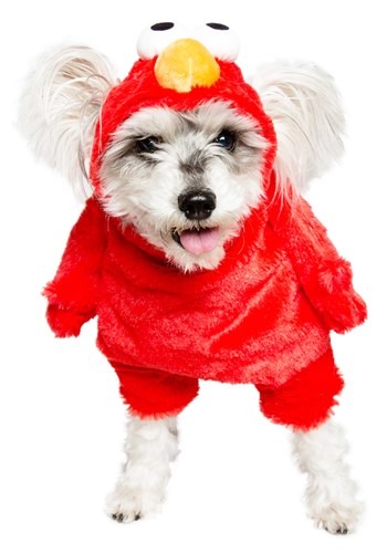 Sesame Stree Elmo Pet Costume