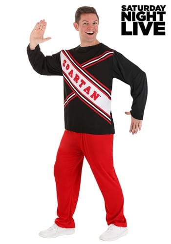 SNL Spartan Male Cheerleader Costume Main UPD