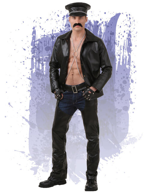 Village People Biker Costume