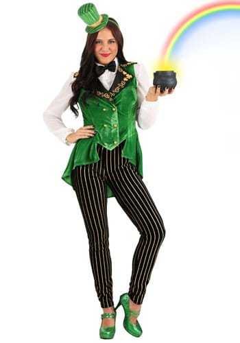 Women's Lavish Leprechaun Costume