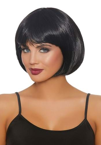 Womens Short Black Bob Wig