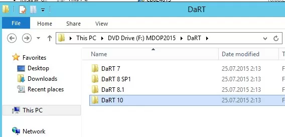 distribution DaRT 10 