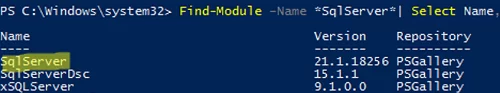 Find-Module in powershell gallery