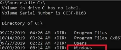 identify windows system partition in winpe