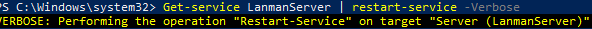 restart LanmanServer to recreate admin shares